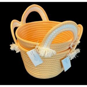 Set of 2 Target Bullseye Playground Rainbow Basket Easter Valentine's Day Spot‎